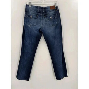 Lucky Brand Janet Sweet N Straight Crop The Art of Blue Jeans Women's Size 4 /27